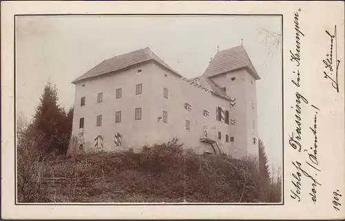 Krumpendorf, Château Drasing, inachevé- date 1909