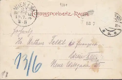 Krumpendorf, merrastaturation, couru 1906
