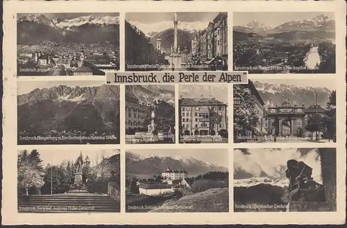 Innsbruck, die Perle der Alpen, gelaufen 1934