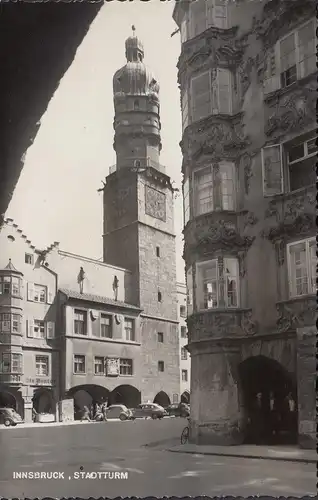 Innsbruck, Stadtturm, ungelaufen