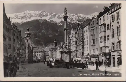 Innsbruck, Maria Theresien Strasse, ungelaufen