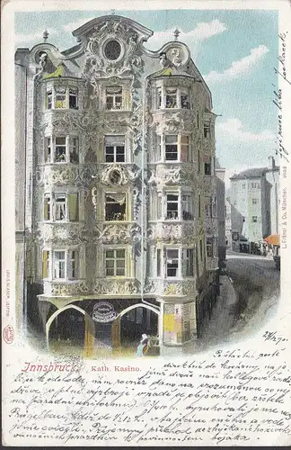 Innsbruck, Casino catholique, couru 1901