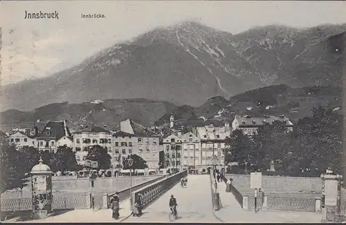 Innsbruck, pont d'intérieur, couru