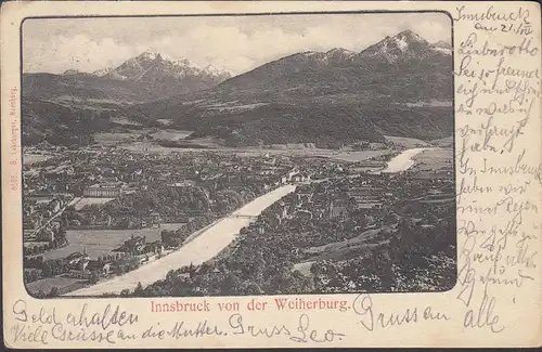 Innsbruck de Weiherburg, couru en 1902