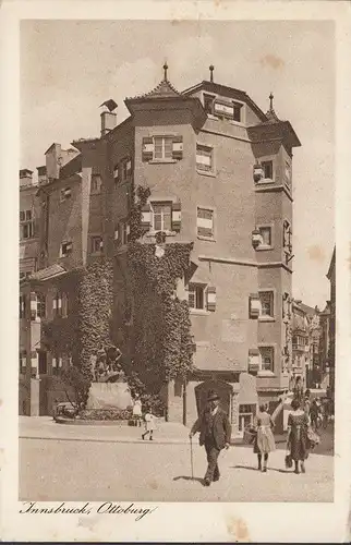 Innsbruck, Ottoburg, gelaufen 1943