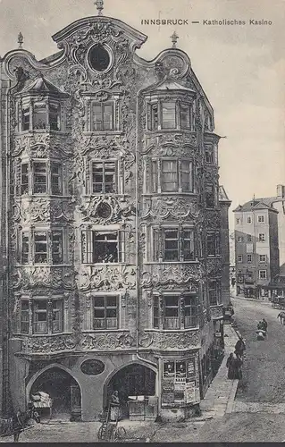 Innsbruck, Casino catholique, Magasins, Déroulement