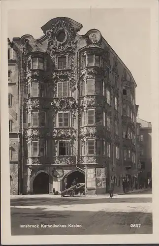 Innsbruck, Casino catholique, Chariots à main, non-classés- date 1930