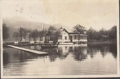 Pörtschach a. Wörthersee, archipel, couru 1929