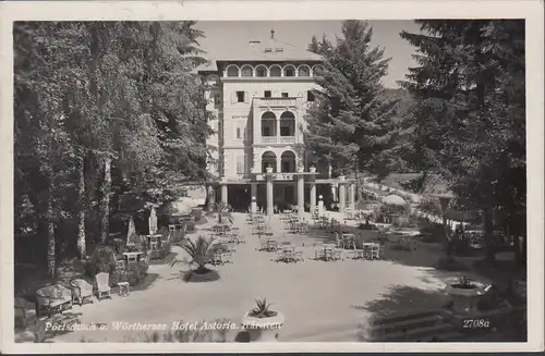 Pörtschach a. Wörthersee, Hotel Astoria, Park, couru 1930