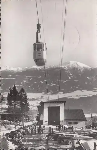 Innsbruck, Nordkettenbahn, Talstation, gelaufen 1955