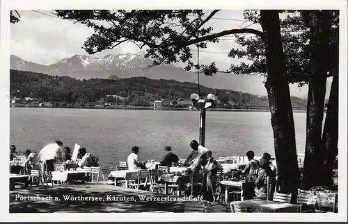 Pörtschach a. Wörthersee, Werzerstrand Cafe, ungelaufen