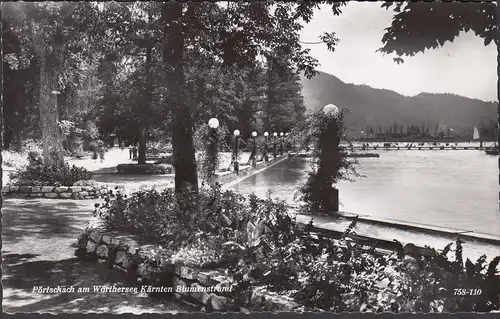 Pörtschach a. Wörthersee, Blumenstrand, ungelaufen