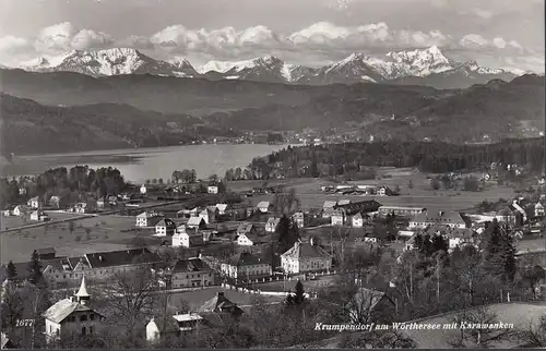 Krumpendorf a. Wörthersee mit Karawanken, ungelaufen