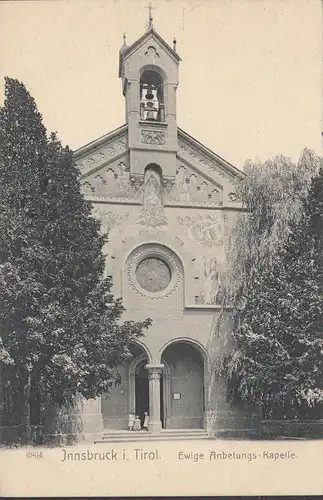 Innsbruck, Ewige Anbetungs Kapelle, ungelaufen