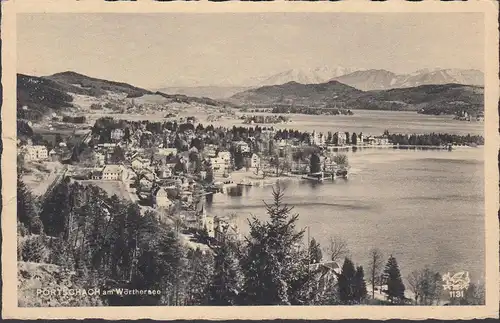 Pörtschach a. Wörthersee, Panoramaansicht, gelaufen
