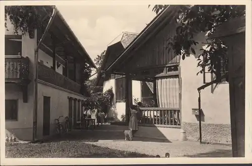 Pörtschach a. Wörthersee, Gasthof Strussnighof, Bahnpost, couru en 1942