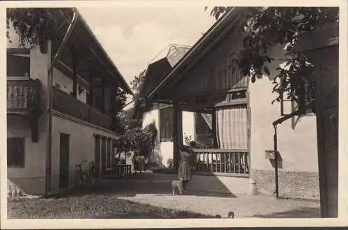 Pörtschach a. Wörthersee, Gasthof Strussnighof, Bahnpost, gelaufen 1942