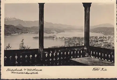 Pörtschach a. Wörthersee, Karawankenblick, couru 1940