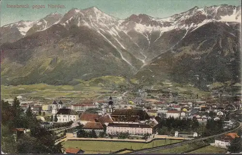 Innsbruck vers le nord, censure, couru en 1915