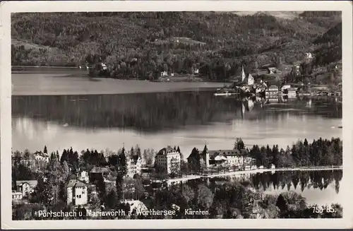 Pörtschach und Maria Wörth a. Wörthersee, gelaufen 1940