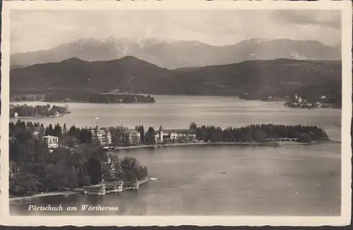 Pörtschach a. Wörthersee, Panoramaansicht, ungelaufen