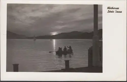 Wörthersee, Letzte Sonne, gelaufen 1942