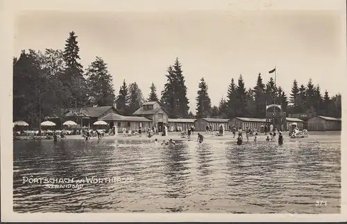 Pörtschach a. Wöthersee, Strandbad, ungelaufen