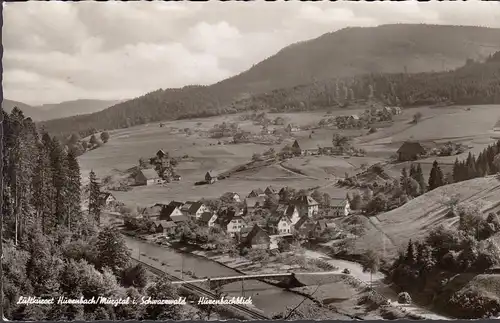 Hüzenbach, Luftkurort, Hüzenbachblick, gelaufen 1958