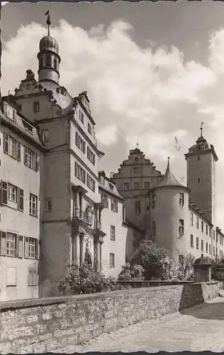 Bad Mergentheim, Hoch- und Deutschmeisterschloss, gelaufen 1956