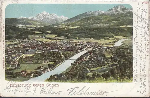 Innsbruck vers le sud, couru en 1902