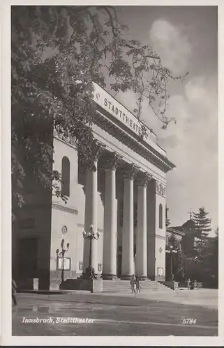 Innsbruck, théâtre municipal, couru en 1941