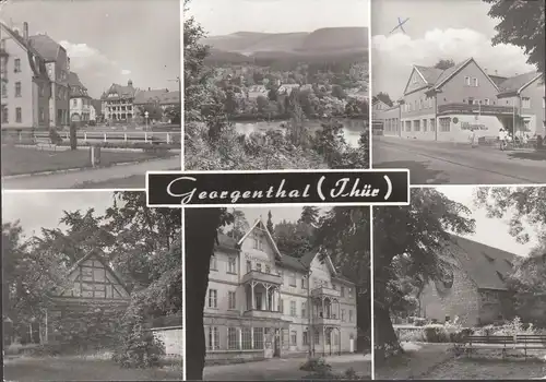 Georgenthal, Erholungsheim, Hexenturm, Kurhotel, Kornhaus, gelaufen