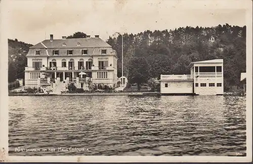 Pörtschach a. Wörthersee, Haus Columbia, Reservelazarett, Feldpost, gelaufen 1941