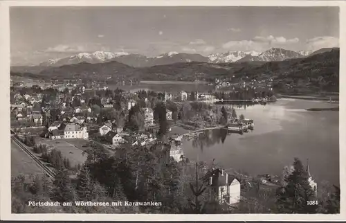 Pörtschach a. Wörthersee mit Karawanken, gelaufen 1943