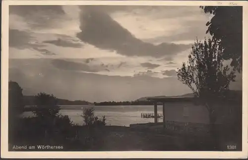 Soirée au lac Wörthersee, couru en 1938