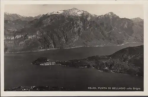 Punta di Bellagio colla Grigna, inachevé