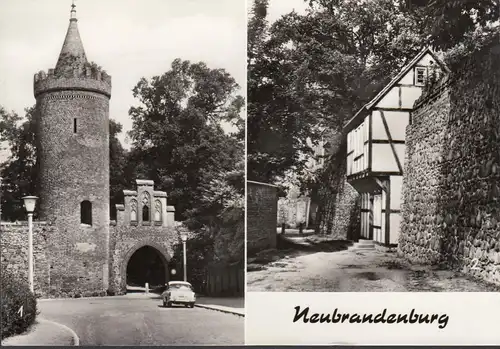Neubrandenburg, Fangelturm, Wiek Haus, couru