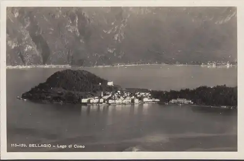 Bellagio, Lago di Côme, incurvée