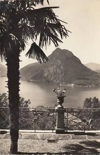 Lugano, San Salvatore, gelaufen 1958