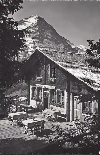 Grindelwald, hôtel à Aellfluh avec Eiger et Vierge, incurable