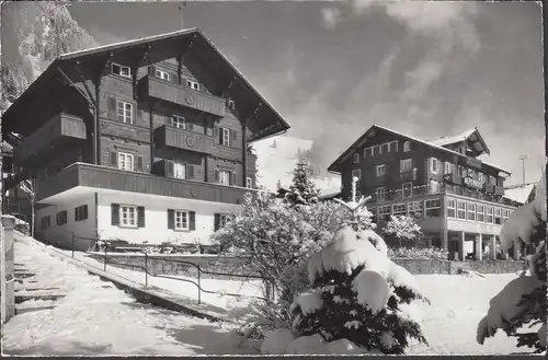 Adelboden, Hôtel Alpenrose et Chalet, incurvé