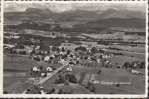 Savigny, Vue Arienne, gelaufen 1960