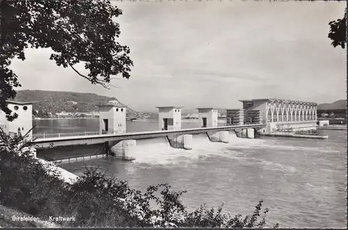 Birsfelden, centrale électrique, en marche