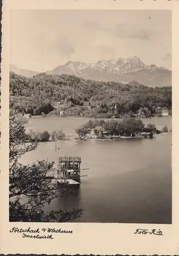 Pörtschach a. Wörthersee, Inselwirt, gelaufen 1940