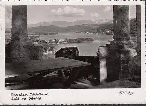 Pörtschach a. Wörthersee, Blick von der Gloriette, gelaufen 1941