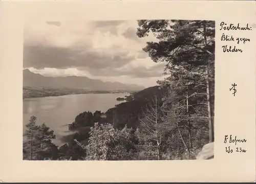 Pörtschach a. Wörthersee, Blick gegen Velden, ungelaufen