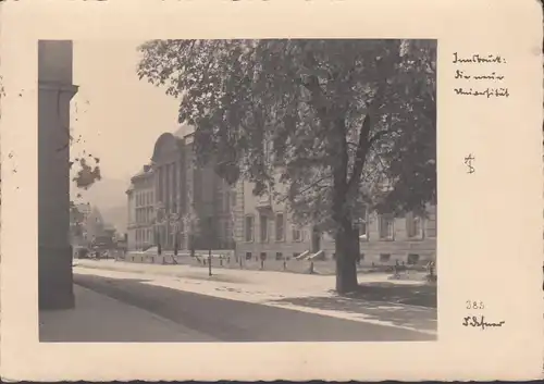 Innsbruck, Université, G. Defner, couru en 1940