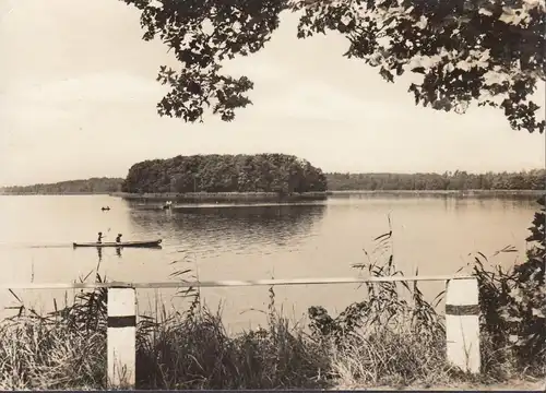 Wermsdorf, Am Horstsee, rameur, couru 1962