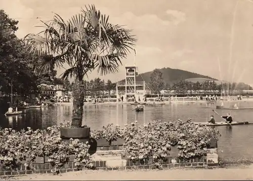 Großschönau, Waldbad, gelaufen 1967