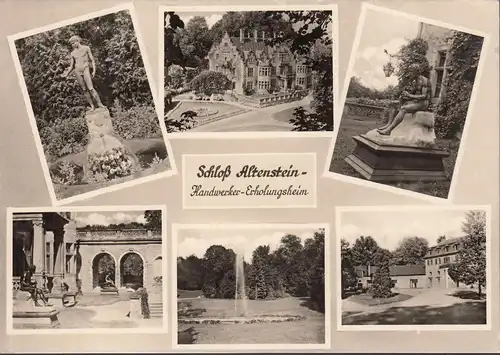 Bad Liebenstein, Schloss Altenstein , Artisans maison de loisirs erfang 1969